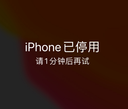 石河镇苹果手机维修分享:iPhone 显示“不可用”或“已停用”怎么办？还能保留数据吗？ 